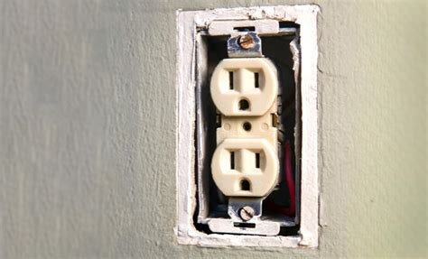 junction box repair|loose outlet box in drywall.